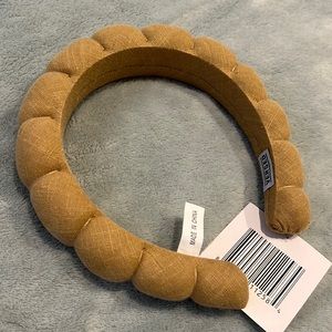 Versed linen bubble headband